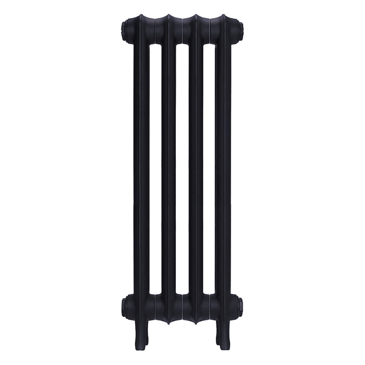 Emmeline III - Astral Grey Mid Cast Iron Column Radiator H816mm x W296mm 3 Column - Wall Hung