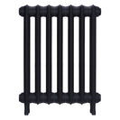 Emmeline III - Astral Grey Mid Cast Iron Column Radiator H616mm x W496mm 3 Column - Wall Hung