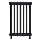 Emmeline III - Astral Grey Mid Cast Iron Column Radiator H816mm x W496mm 3 Column - Wall Hung