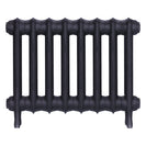 Emmeline III - Astral Grey Mid Cast Iron Column Radiator H416mm x W562mm 3 Column - Wall Hung