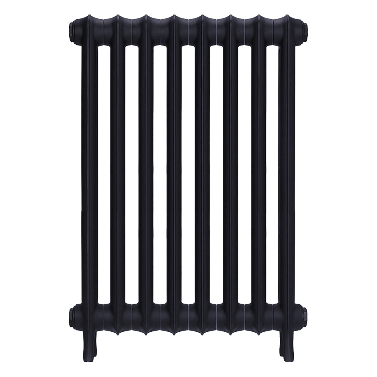 Emmeline III - Astral Grey Mid Cast Iron Column Radiator H816mm x W562mm 3 Column - Wall Hung