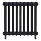 Emmeline III - Astral Grey Mid Cast Iron Column Radiator H616mm x W629mm 3 Column - Wall Hung