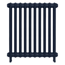 Emmeline I - Anthracite Cast Iron Column Radiator H807mm x W695mm 1 Column - Wall Hung