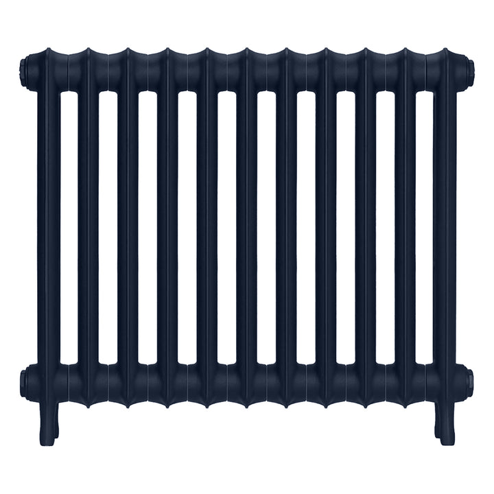 Emmeline I - Anthracite Cast Iron Column Radiator H607mm x W762mm 1 Column - Wall Hung