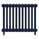 Emmeline I - Anthracite Cast Iron Column Radiator H607mm x W762mm 1 Column - Wall Hung