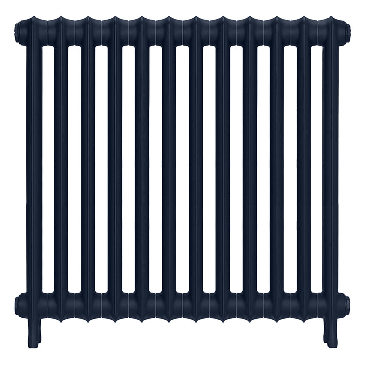 Emmeline I - Anthracite Cast Iron Column Radiator H807mm x W828mm 1 Column - Wall Hung