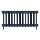 Emmeline I - Anthracite Cast Iron Column Radiator H407mm x W895mm 1 Column - Wall Hung