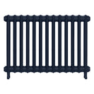 Emmeline I - Anthracite Cast Iron Column Radiator H607mm x W895mm 1 Column - Wall Hung