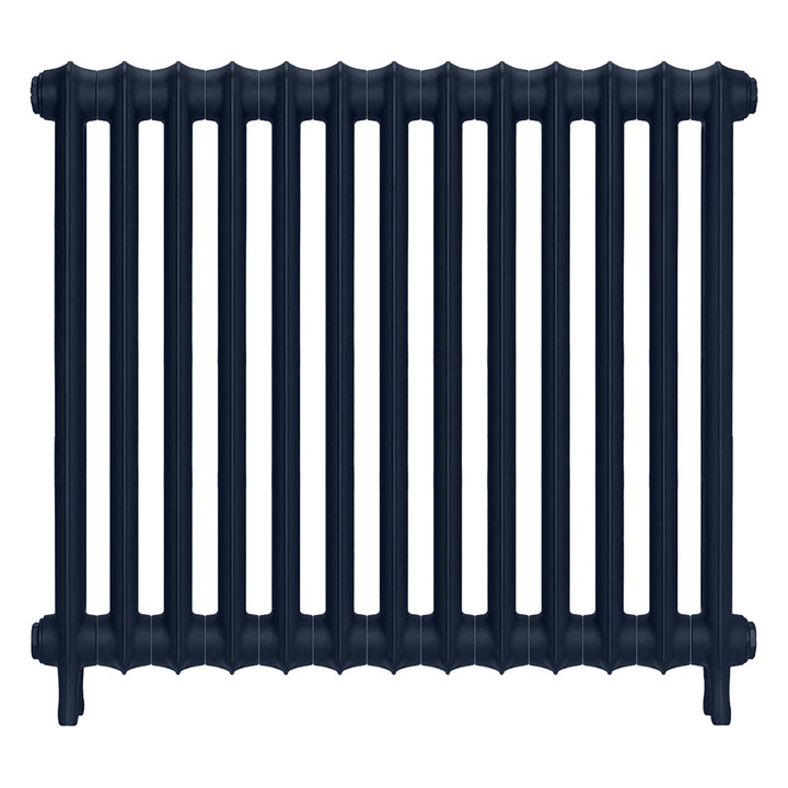 Emmeline I - Anthracite Cast Iron Column Radiator H807mm x W895mm 1 Column - Wall Hung