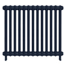 Emmeline I - Anthracite Cast Iron Column Radiator H807mm x W895mm 1 Column - Wall Hung