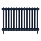 Emmeline I - Anthracite Cast Iron Column Radiator H607mm x W961mm 1 Column - Wall Hung