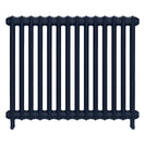 Emmeline I - Anthracite Cast Iron Column Radiator H807mm x W961mm 1 Column - Wall Hung