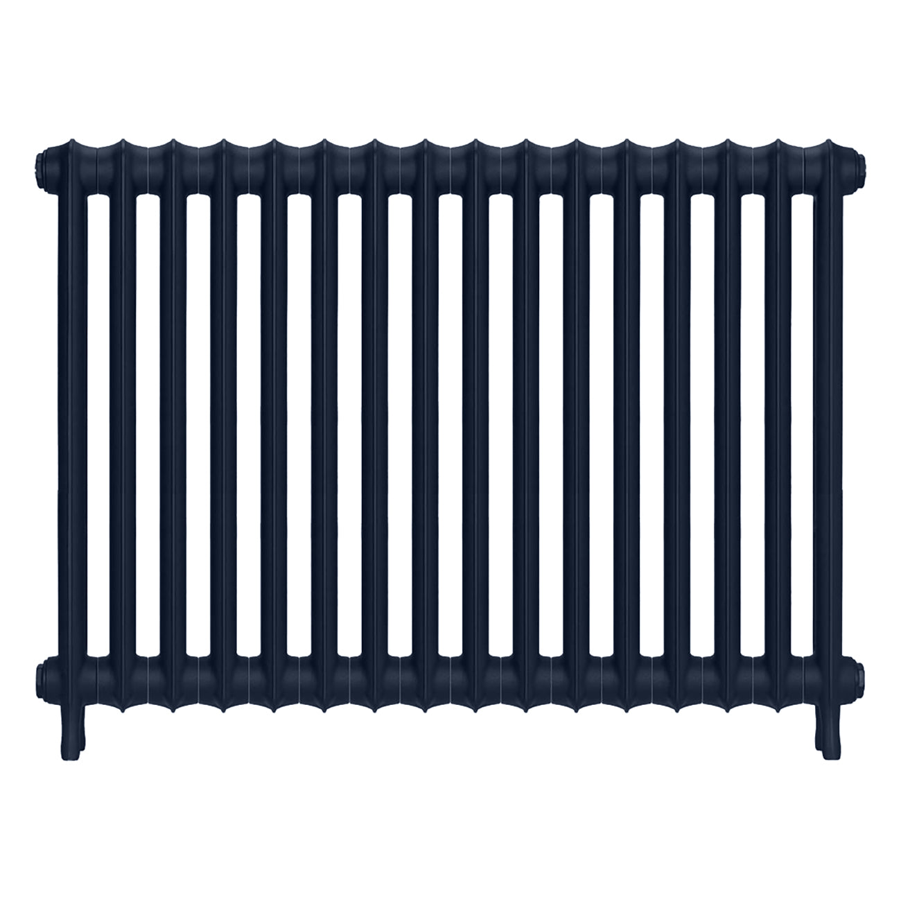 Emmeline I - Anthracite Cast Iron Column Radiator H807mm x W1094mm 1 Column - Wall Hung