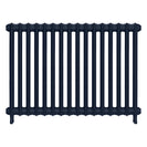 Emmeline I - Anthracite Cast Iron Column Radiator H807mm x W1094mm 1 Column - Wall Hung