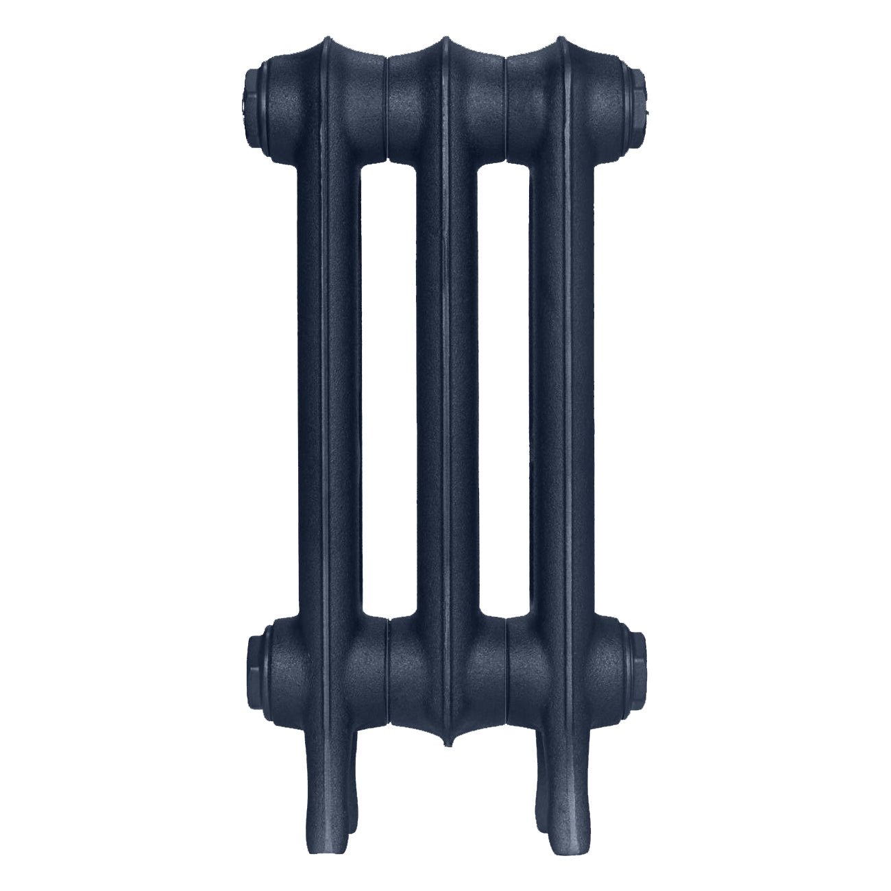 Emmeline I - Anthracite Cast Iron Column Radiator H407mm x W230mm 1 Column - Wall Hung