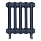 Emmeline I - Anthracite Cast Iron Column Radiator H407mm x W363mm 1 Column - Wall Hung
