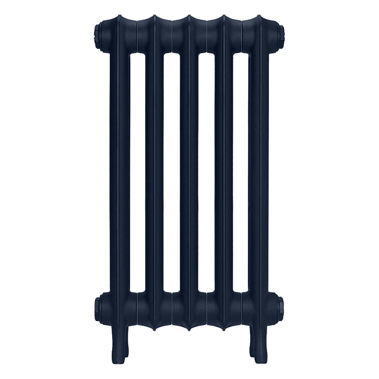Emmeline I - Anthracite Cast Iron Column Radiator H607mm x W363mm 1 Column - Wall Hung