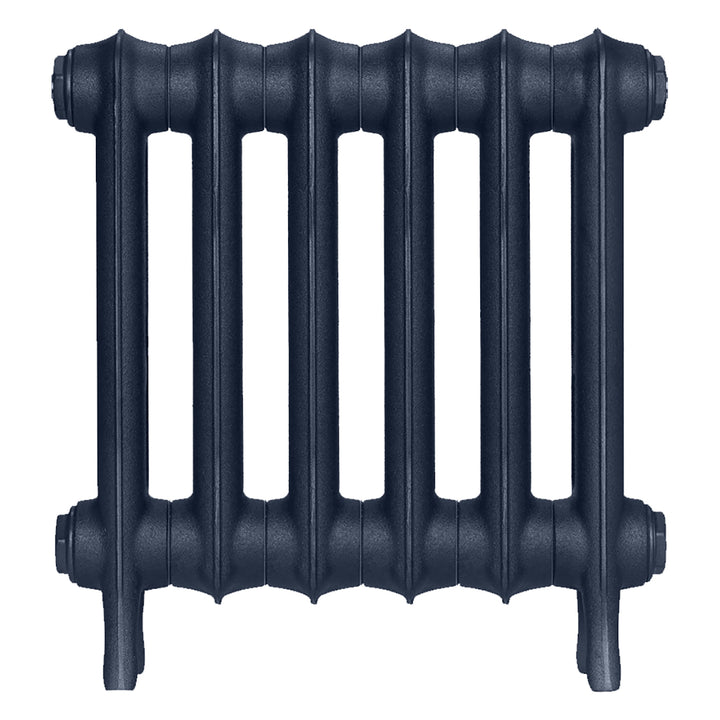 Emmeline I - Anthracite Cast Iron Column Radiator H407mm x W429mm 1 Column - Wall Hung