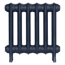 Emmeline I - Anthracite Cast Iron Column Radiator H407mm x W429mm 1 Column - Wall Hung