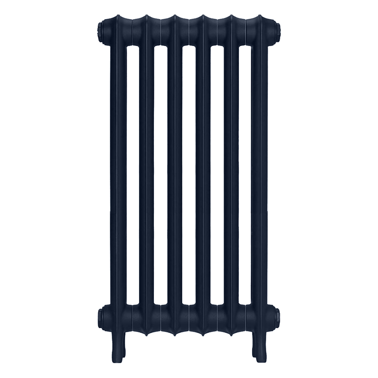 Emmeline I - Anthracite Cast Iron Column Radiator H807mm x W429mm 1 Column - Wall Hung