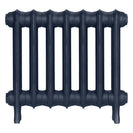 Emmeline I - Anthracite Cast Iron Column Radiator H407mm x W496mm 1 Column - Wall Hung