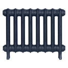 Emmeline I - Anthracite Cast Iron Column Radiator H407mm x W562mm 1 Column - Wall Hung