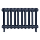 Emmeline II - Anthracite Cast Iron Column Radiator H413mm x W695mm 2 Column - Wall Hung