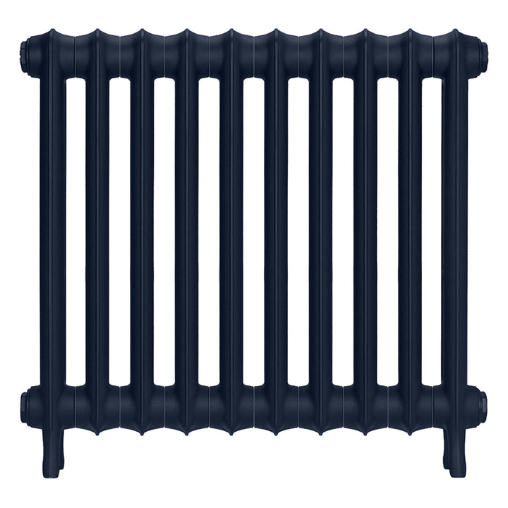 Emmeline II - Anthracite Cast Iron Column Radiator H613mm x W695mm 2 Column - Wall Hung