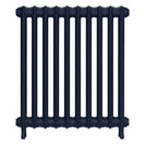 Emmeline II - Anthracite Cast Iron Column Radiator H813mm x W695mm 2 Column - Wall Hung
