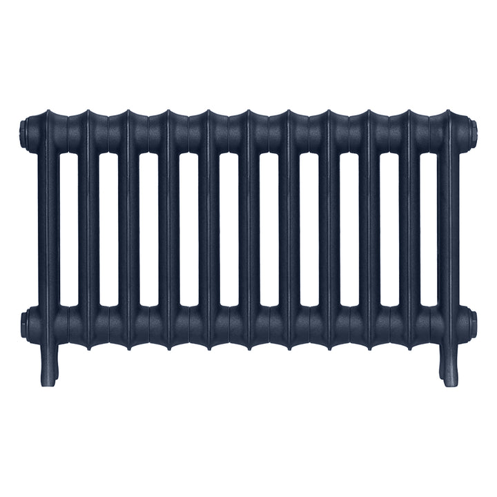 Emmeline II - Anthracite Cast Iron Column Radiator H413mm x W762mm 2 Column - Wall Hung