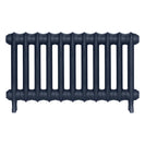 Emmeline II - Anthracite Cast Iron Column Radiator H413mm x W762mm 2 Column - Wall Hung