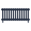 Emmeline II - Anthracite Cast Iron Column Radiator H413mm x W895mm 2 Column - Wall Hung