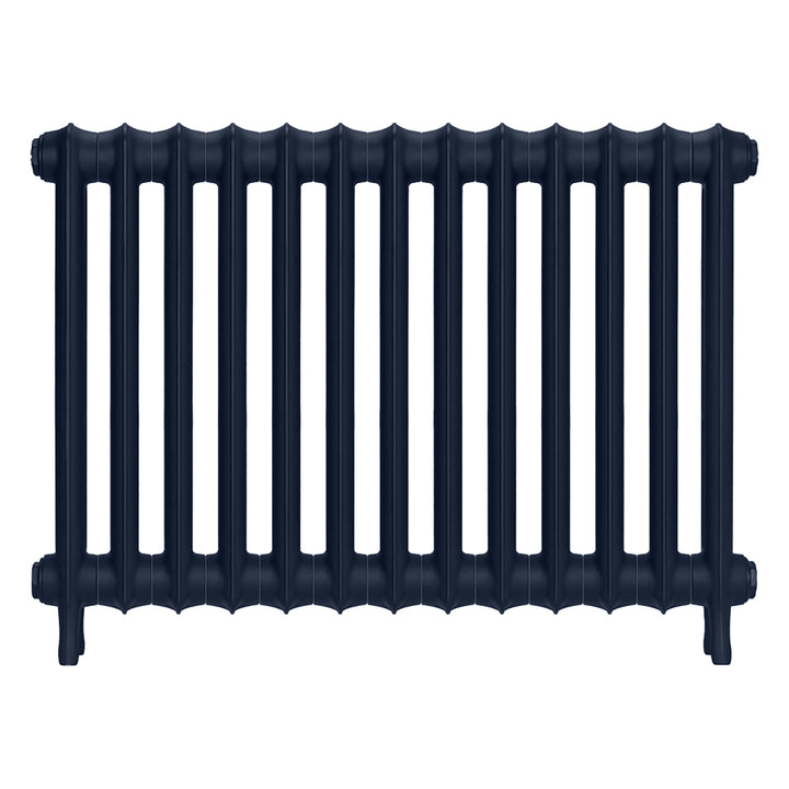 Emmeline II - Anthracite Cast Iron Column Radiator H613mm x W895mm 2 Column - Wall Hung