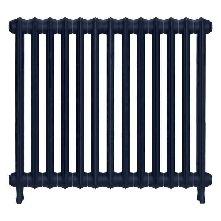 Emmeline II - Anthracite Cast Iron Column Radiator H813mm x W895mm 2 Column - Wall Hung