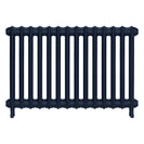 Emmeline II - Anthracite Cast Iron Column Radiator H613mm x W961mm 2 Column - Wall Hung