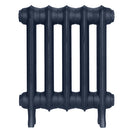 Emmeline II - Anthracite Cast Iron Column Radiator H413mm x W363mm 2 Column - Wall Hung
