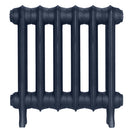 Emmeline II - Anthracite Cast Iron Column Radiator H413mm x W429mm 2 Column - Wall Hung