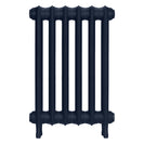Emmeline II - Anthracite Cast Iron Column Radiator H613mm x W429mm 2 Column - Wall Hung