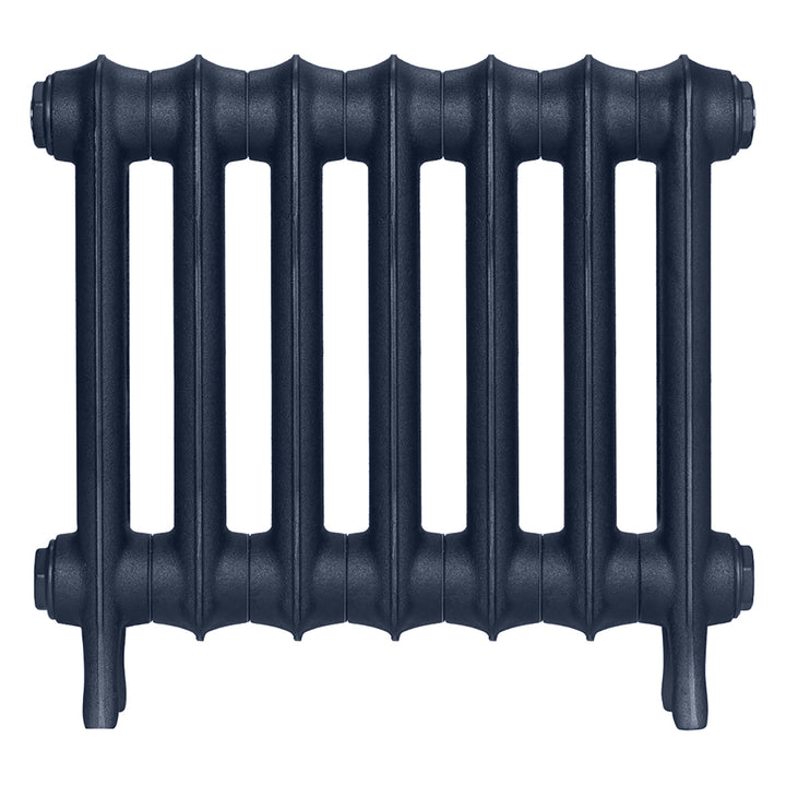 Emmeline II - Anthracite Cast Iron Column Radiator H413mm x W496mm 2 Column - Wall Hung