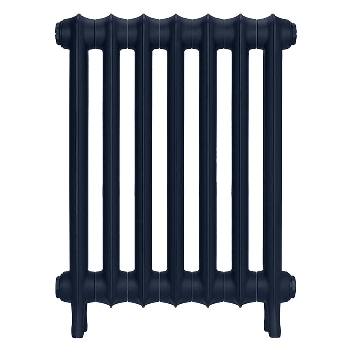 Emmeline II - Anthracite Cast Iron Column Radiator H613mm x W496mm 2 Column - Wall Hung