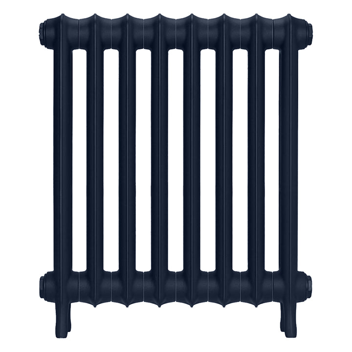 Emmeline II - Anthracite Cast Iron Column Radiator H613mm x W562mm 2 Column - Wall Hung