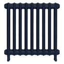 Emmeline II - Anthracite Cast Iron Column Radiator H613mm x W629mm 2 Column - Wall Hung