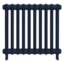Emmeline III - Anthracite Cast Iron Column Radiator H616mm x W695mm 3 Column - Wall Hung