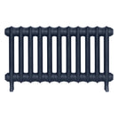 Emmeline III - Anthracite Cast Iron Column Radiator H416mm x W762mm 3 Column - Wall Hung
