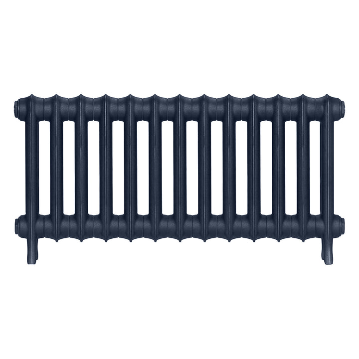 Emmeline III - Anthracite Cast Iron Column Radiator H416mm x W895mm 3 Column - Wall Hung