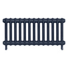 Emmeline III - Anthracite Cast Iron Column Radiator H416mm x W895mm 3 Column - Wall Hung