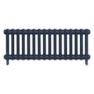 Emmeline III - Anthracite Cast Iron Column Radiator H416mm x W1094mm 3 Column - Wall Hung