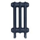Emmeline III - Anthracite Cast Iron Column Radiator H416mm x W230mm 3 Column - Wall Hung