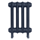 Emmeline III - Anthracite Cast Iron Column Radiator H416mm x W296mm 3 Column - Wall Hung