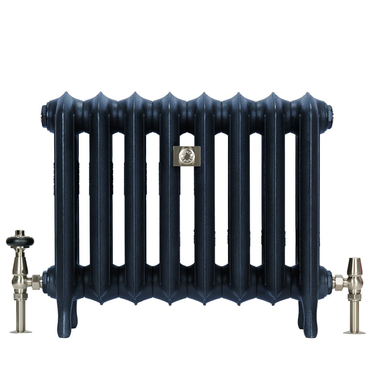 Emmeline III - Anthracite Cast Iron Column Radiator H470mm x W961mm 3 Column - Floor Standing